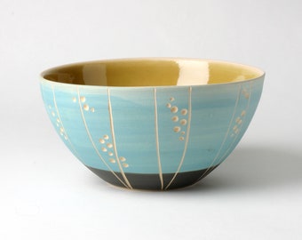Hand-made cereal bowl, gifts for her