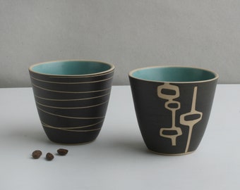 2 espresso cups