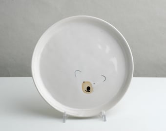 Children's plate polar bear