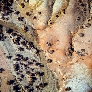Red Rock State Park Abstract Aerial 1