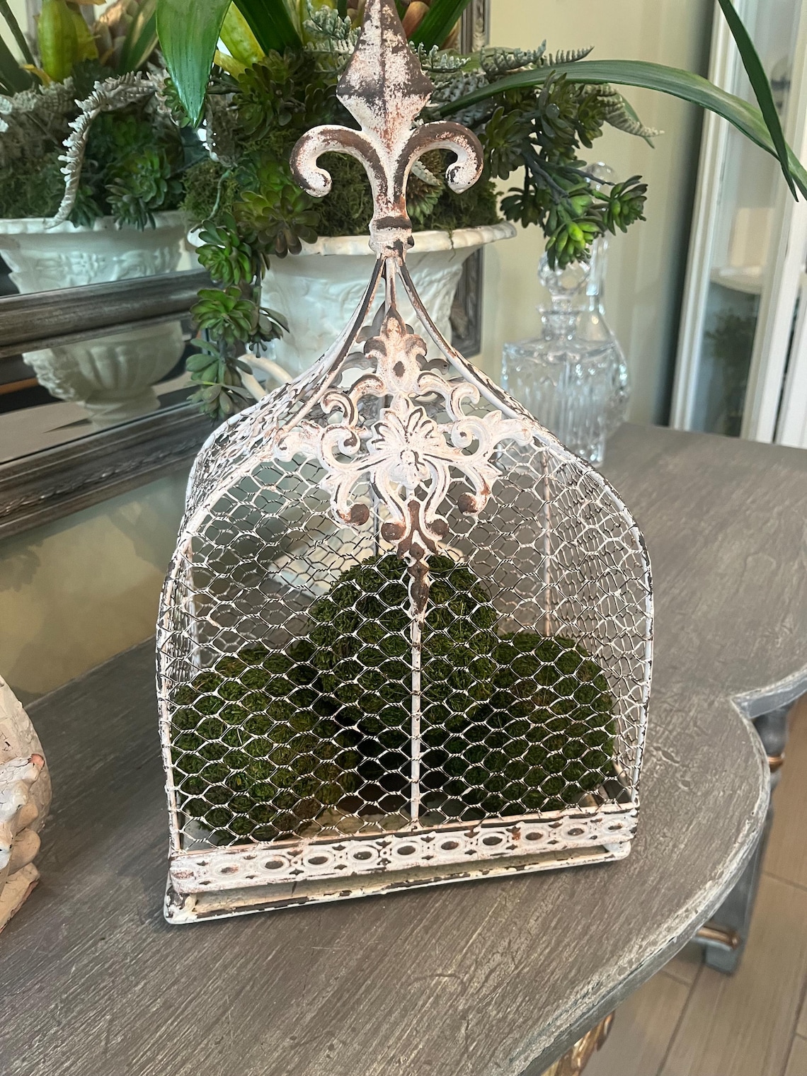 Curated visual reference: Curated Etsy Parrot Cage Decoration Arts Gallery View