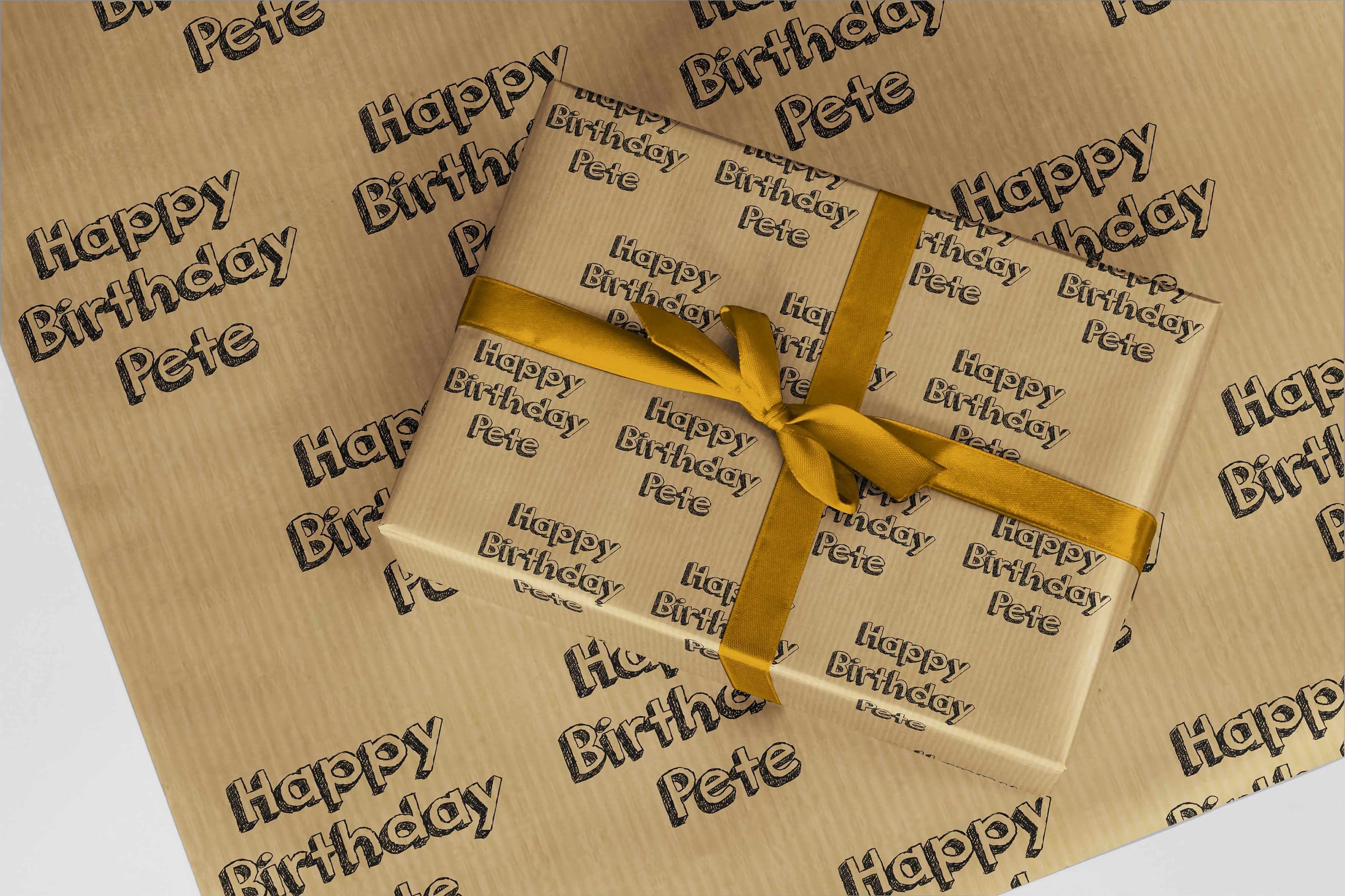 Simple Solid Brown Wrapping Paper - Plain Brown Wrapping Paper