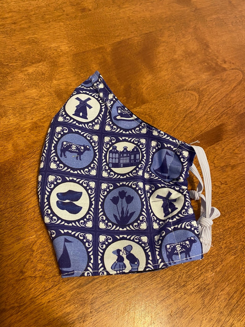 Face mask. Dutch. Holland. Adult facemask. 2 weeks to ship Etsy