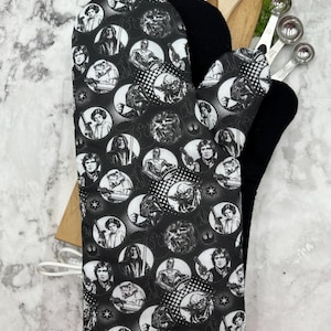 Ovenwanten! StarWars. EEN PAAR functionele, lange ovenwanten! Keuken. Bakken. Koken. Volwassen maat. Dubbellaags hittebestendig.