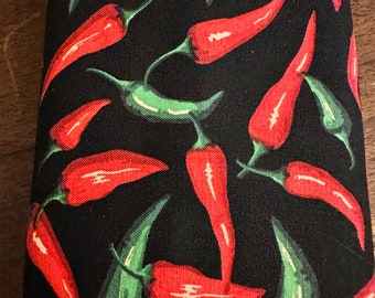 Oven mitts! Chili peppers hot pepper.A pair of fully functional, long oven gloves! Kitchen. Baking. Adult size. Double layer heat resistant.