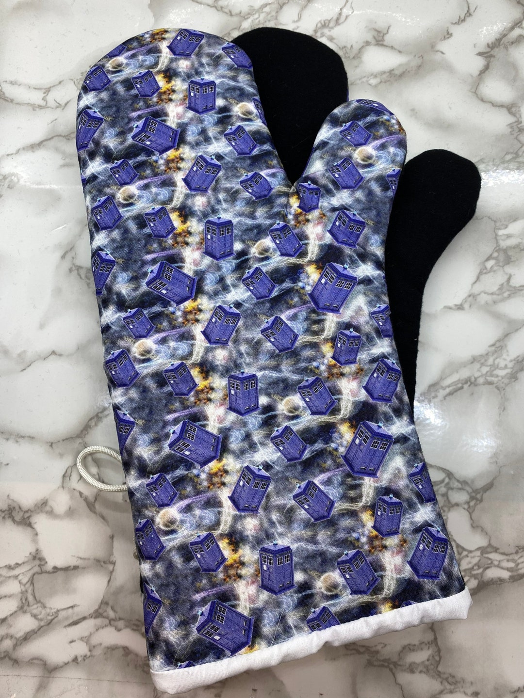 Oven Mitts! Dr. Who Explod Tardis. A Pair of Fully Functional, Long ...