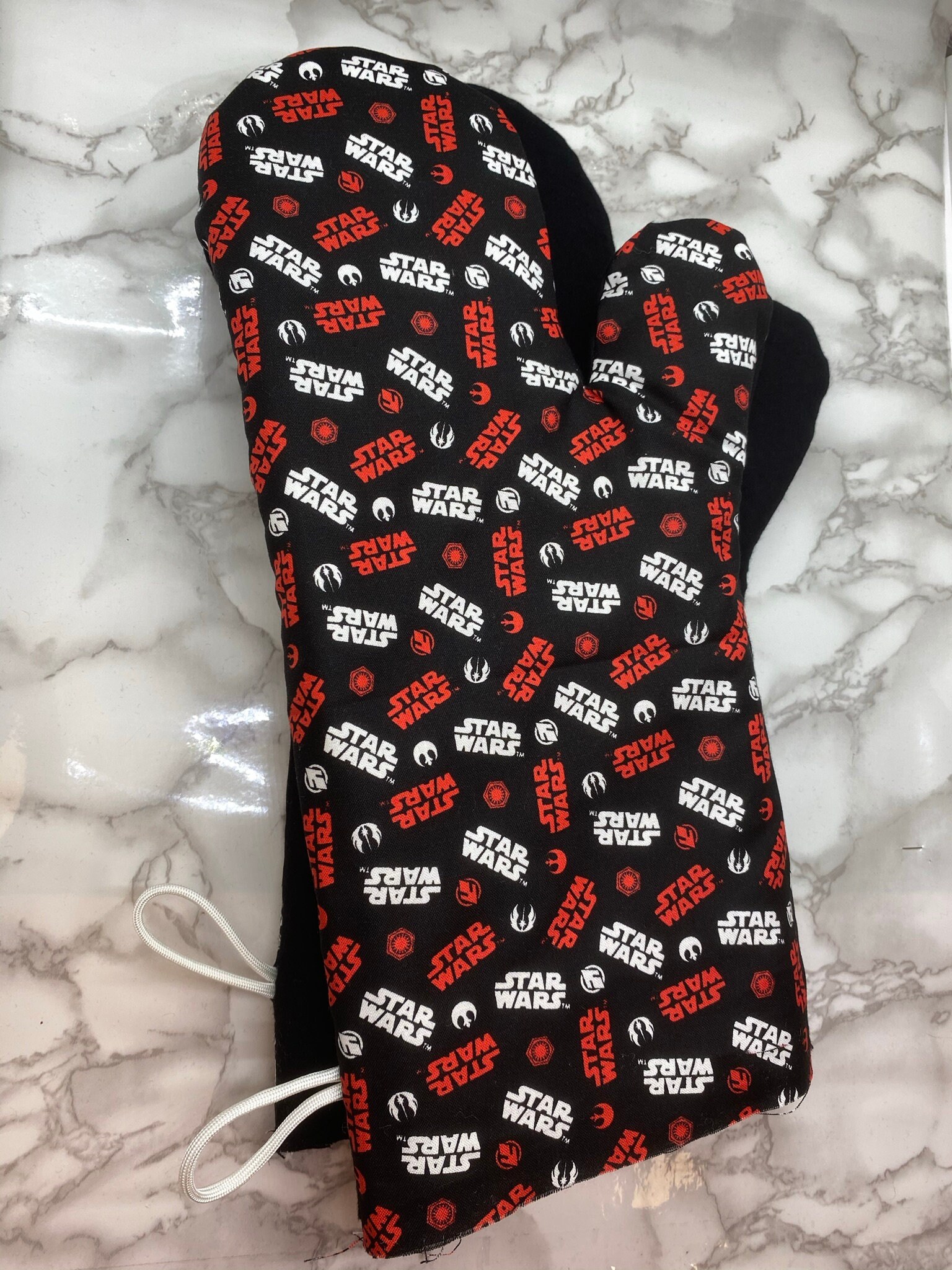 Oven Mitts Star Wars Small Words Oven Mitts A Pair of Fully