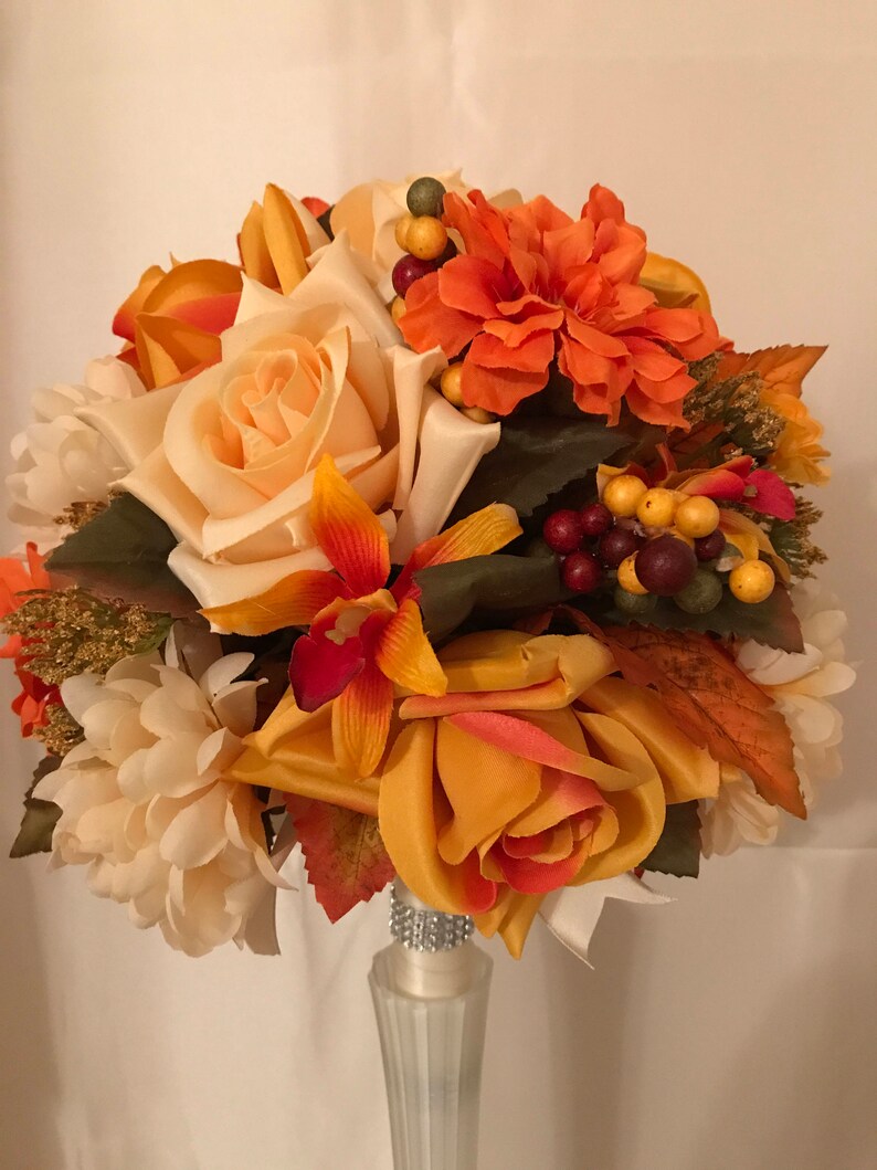 Wedding Package Bride Bouquet Bridesmaid Bouquet Etsy