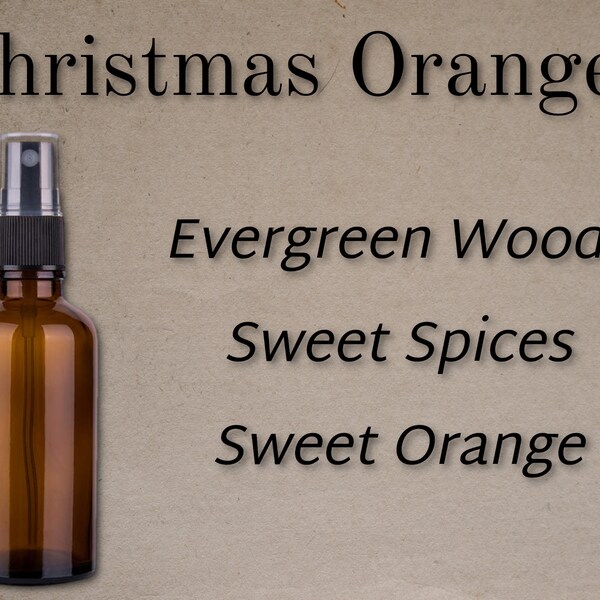 Christmas Oranges | Handmade and Designed Fragrance | Men's, Women's, Unisex | Evergreen Woods, Christmas Spices, Sweet Orange