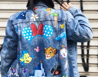 disneyland denim jacket