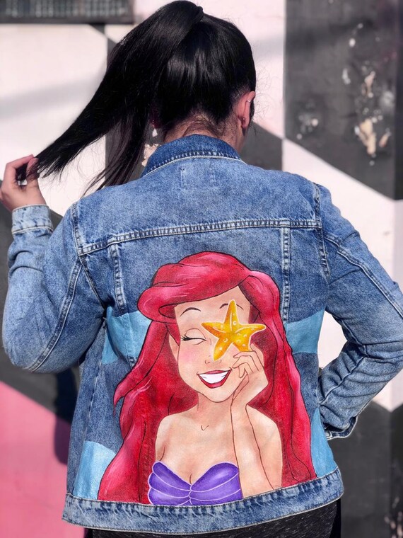 Custom Painted Ariel Little Mermaid 