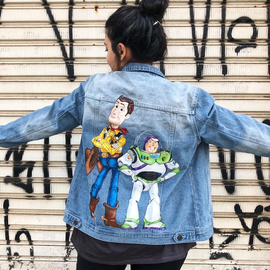 Buzz and Woody Toy Story Hand Painted 