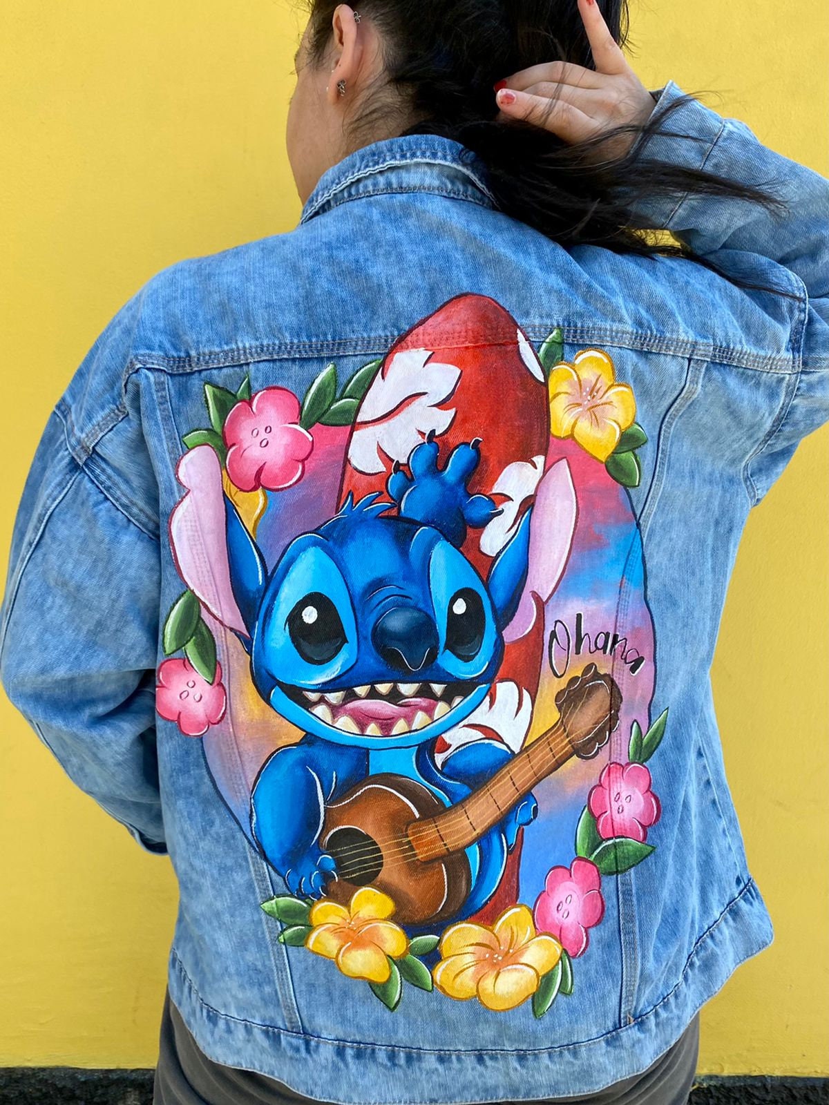 Lilo and stitch denim jacket japaratinga.al.gov.br
