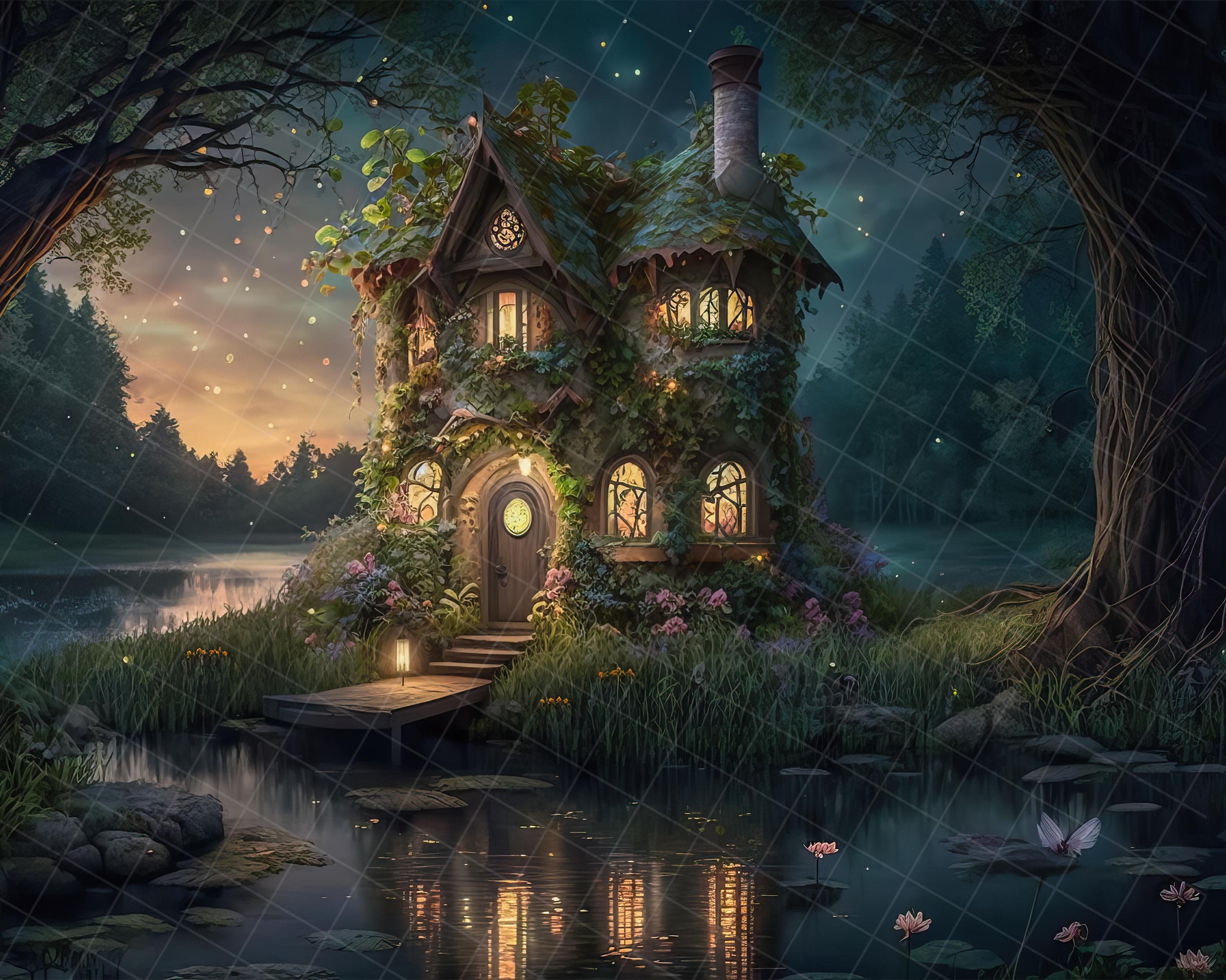 【新品未開封✨】T×T 2021 HOUSE FAIRY Magical Fairy House Digital Background, Includes 1 Fairy