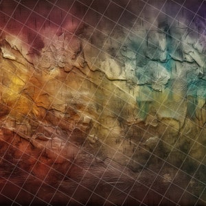 Deep rainbow textures