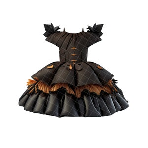 Halloween-Fall dress overlays
