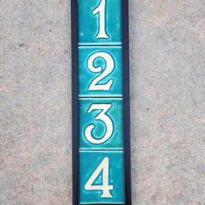 Metal House Number Frame 4