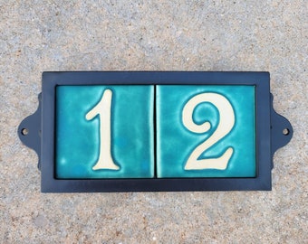 Metal House Number Frame 2