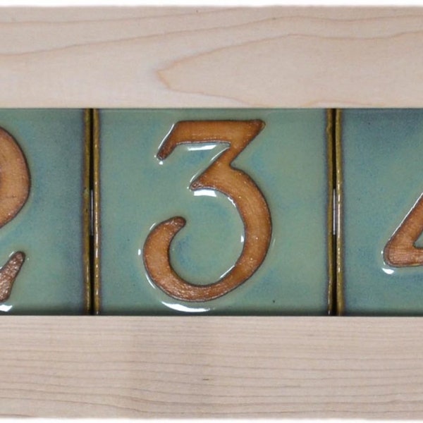 Tile House Numbers Etsy Canada