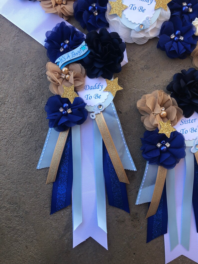 Over the Moon Baby Shower Baby Shower Flower Sash Mommy to Etsy