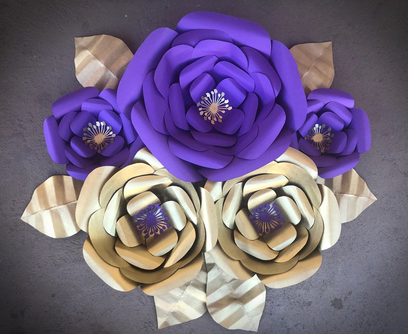 Nursery Paper Flower Nursery Wall Decoration Large Paper Flowers Paper Flower Backdrop Birthday Backdrop Birthday Paper Flowers Paper Origami Safarni Org