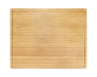 Bamboo Cutting Board - Extra Large - Grooved/Flat - 3 Ply - 30" x 24" x 0.75"