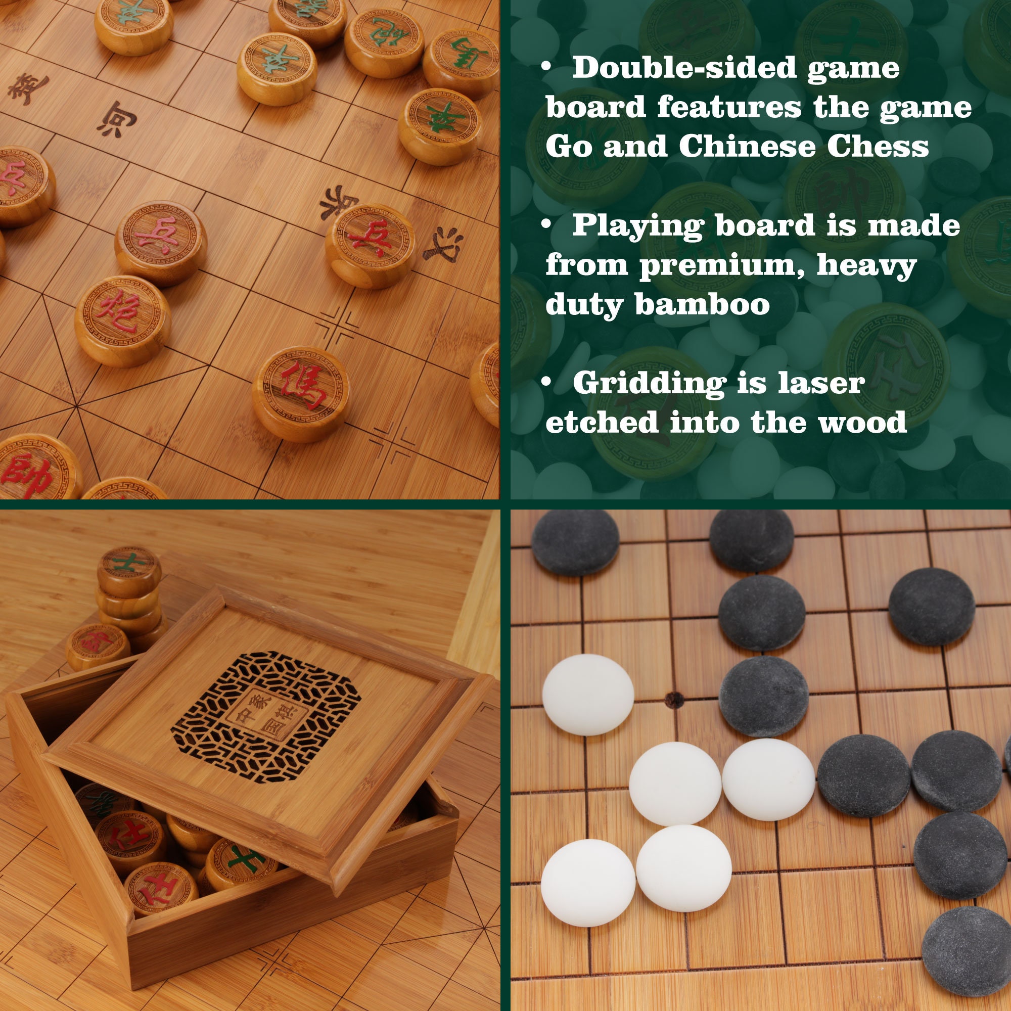 Universal - Jeux d'échecs chinois en bois jeux de puzzle jeux de jouets -  Animaux - Rue du Commerce
