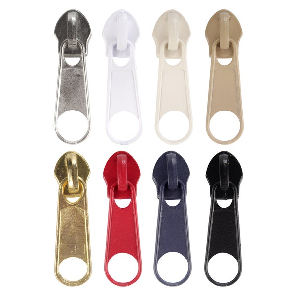 Metal #5 Zipper Slider Pulls for Coil Tape