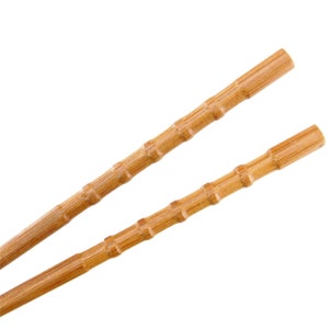 Premium Grade 9" Bamboo Knobby Chopsticks
