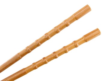 Premium Grade 9" Bamboo Knobby Chopsticks