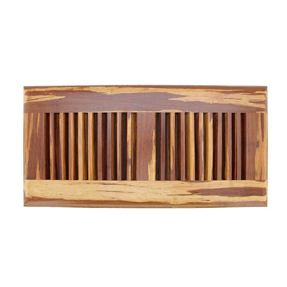 Bamboomn Brand 6 3 4 14 3 4 Woven Bamboo Floor Register Stripe Wholesale