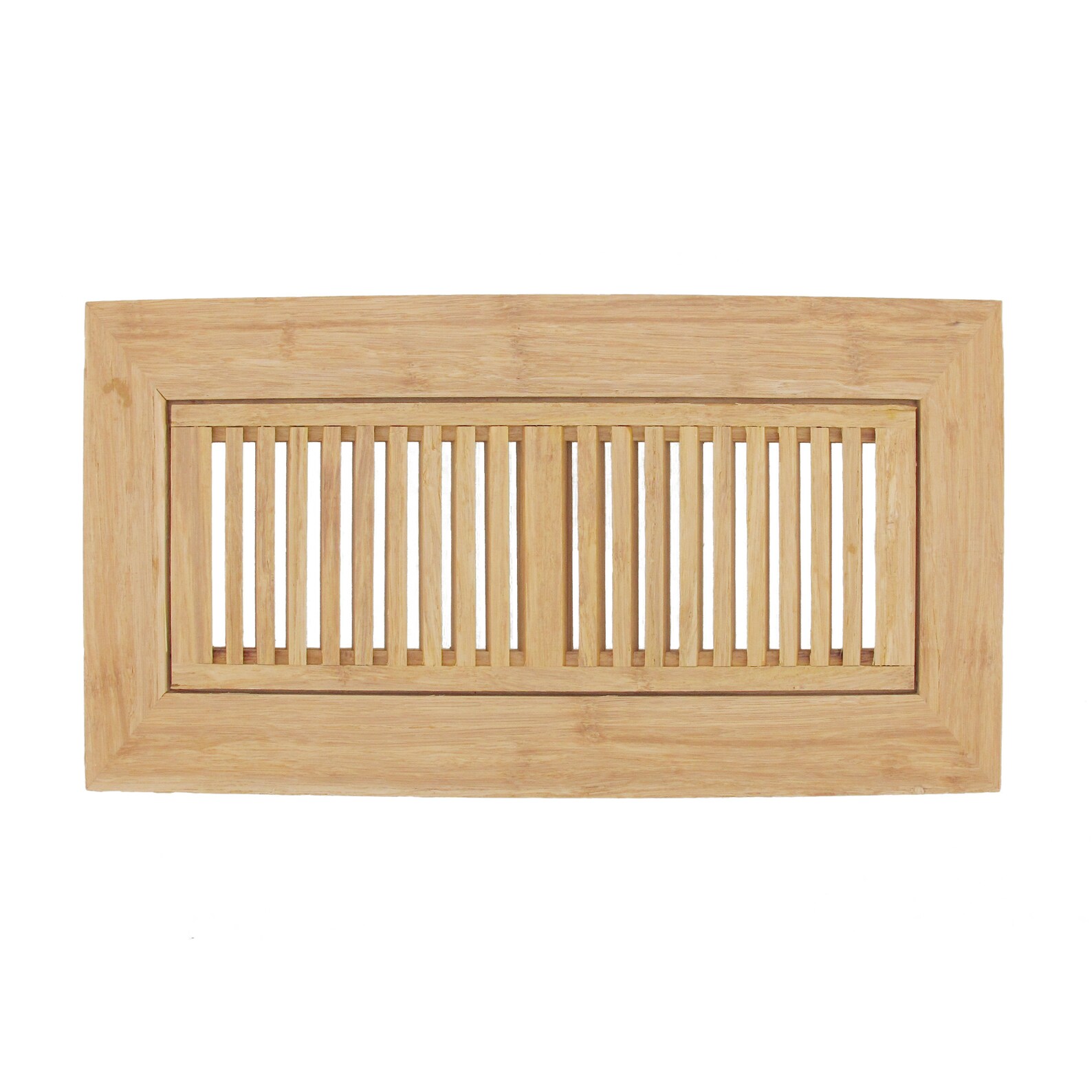 Bamboo Wood Floor Vent Register Wood 6 3/4 X 14 Etsy