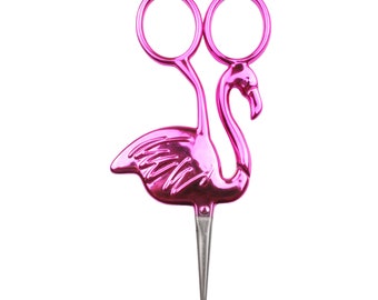 JubileeYarn Flamingo Embroidery Scissors