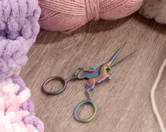 JubileeYarn Unicorn Embroidery Craft Stainless Steel Scissors