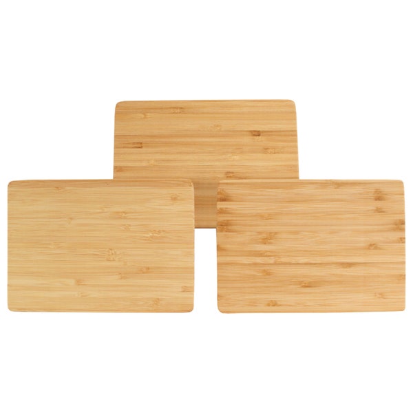 Bamboo Cutting Boards Bulk Etsy