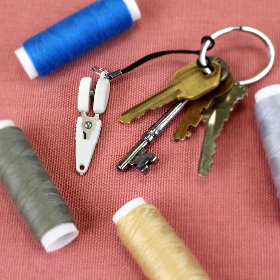Itty Bitty Snippy Mini Portable Keychain Scissors 