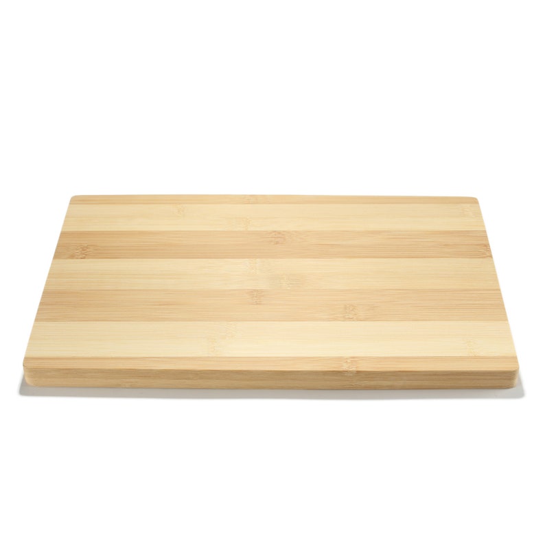 Bamboo Cutting Board 15 X 9.5 X 0.75 2 Etsy