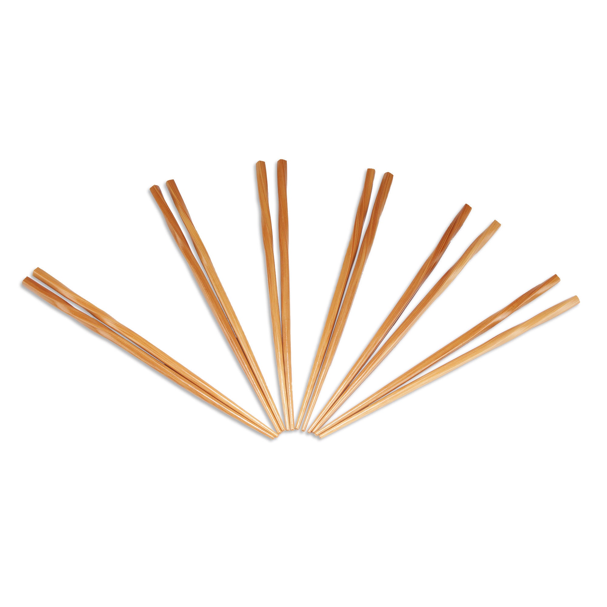 Premium Grade 9 Bamboo Twisted Chopsticks Etsy