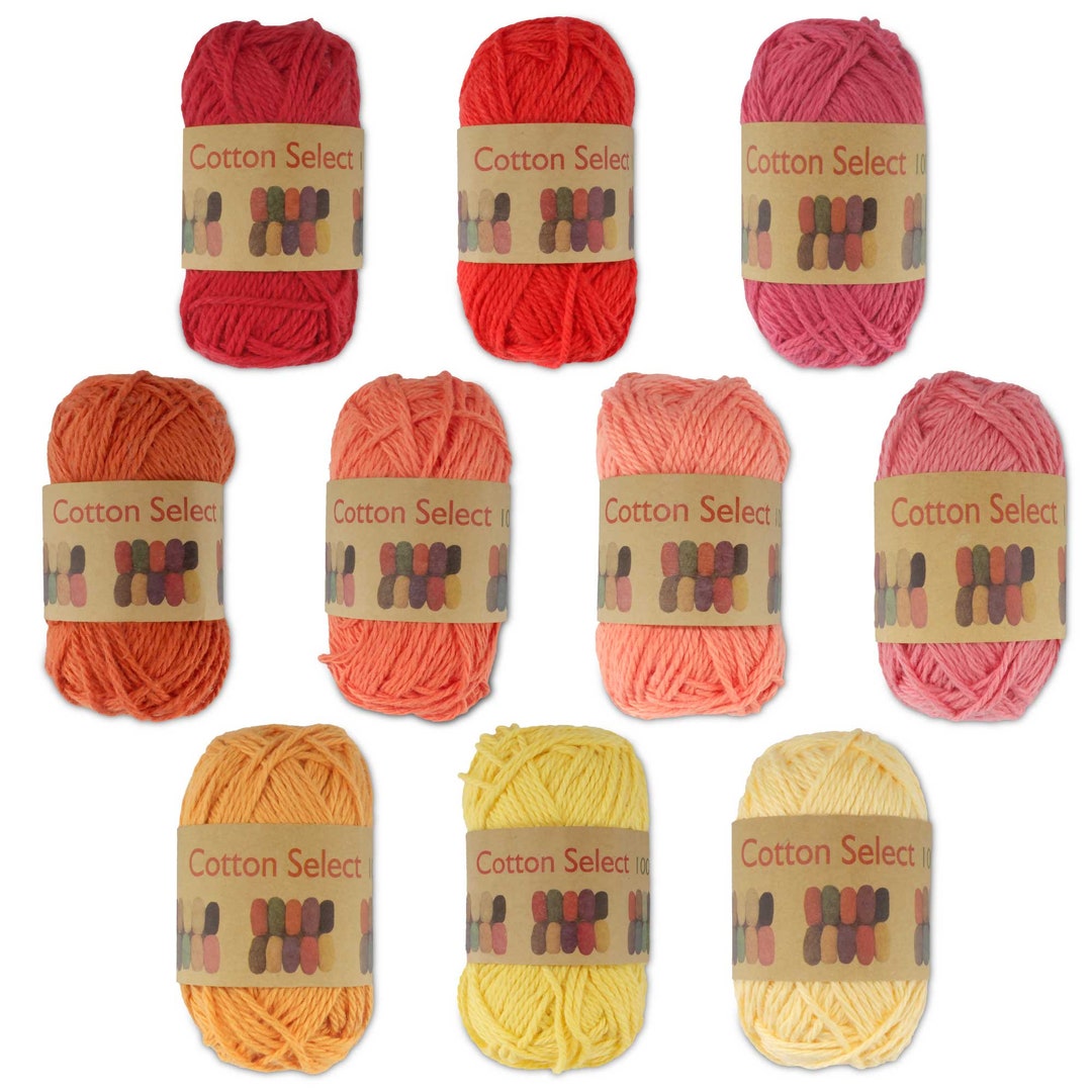 Jubilee Yarn Cotton Select Bonbon Yarns Assortment E 100 Etsy