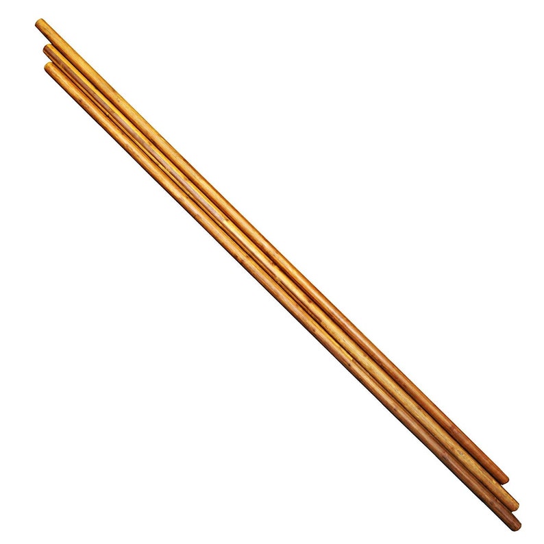 5.5 Feet Long Martial Art Sticks 66/" Multi Purpose Solid Natural Rattan Pole
