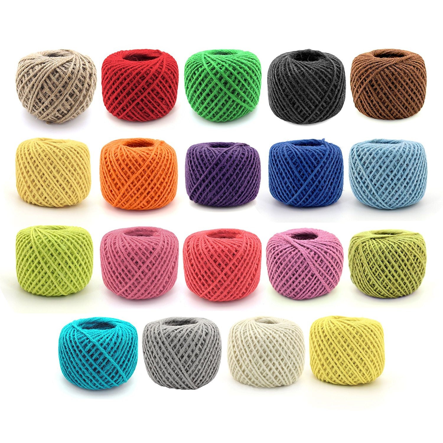 Colors Twine 100mx3Rolls 2mm Twine for Gift Wrapping Arts Crafts Party  Decorations Gardening Twine for Crafts