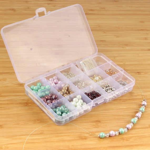 Assorted Bead Kits DIY Bracelet and Necklace Craft Set Alloy