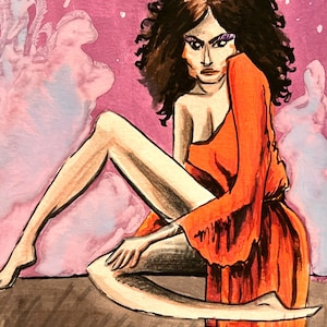 ZUUL - Original Mixed Media Illustration Ghostbusters Fanart