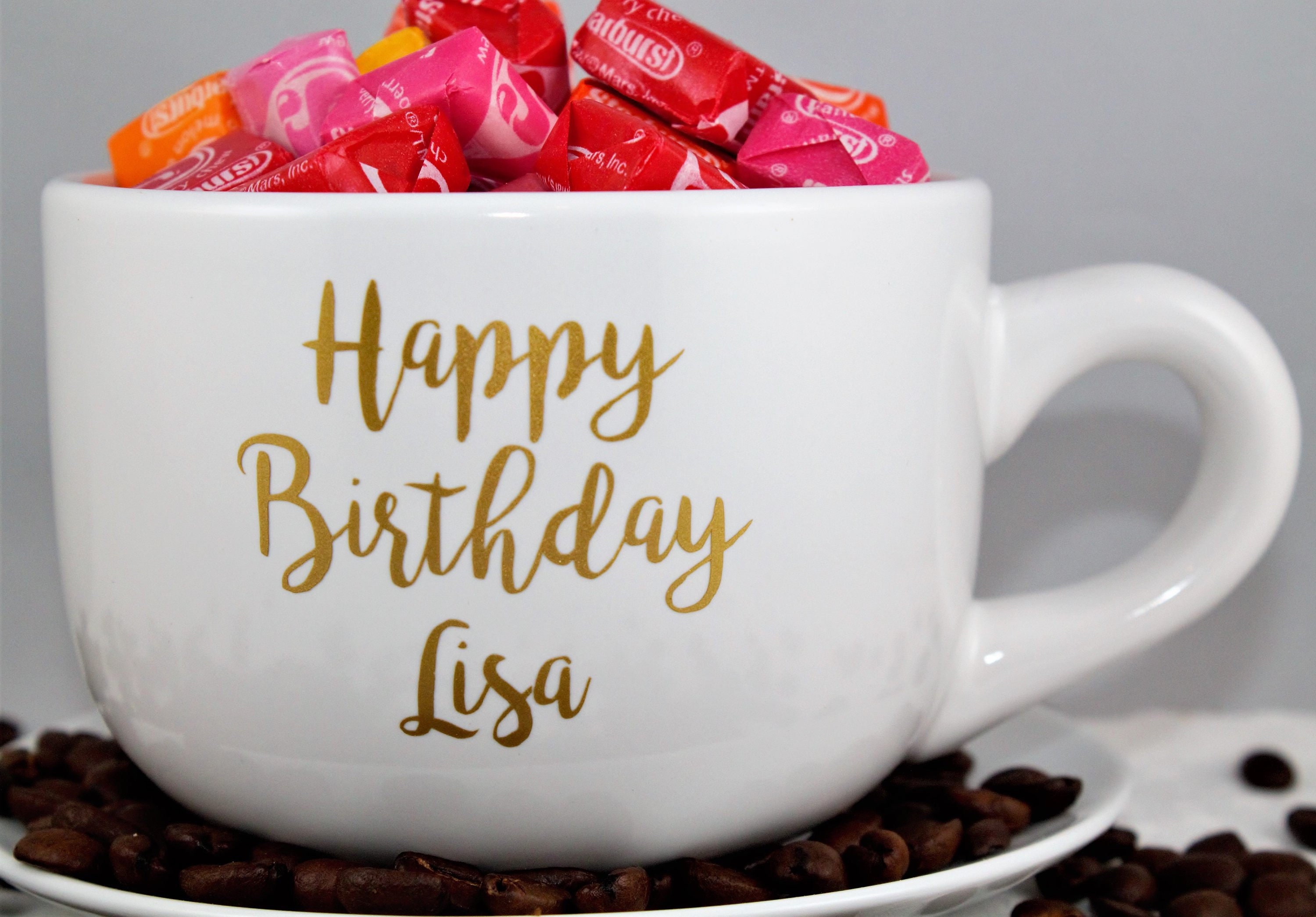Birthday PersonalizedHappy Birthday _____Coffee Mug Etsy