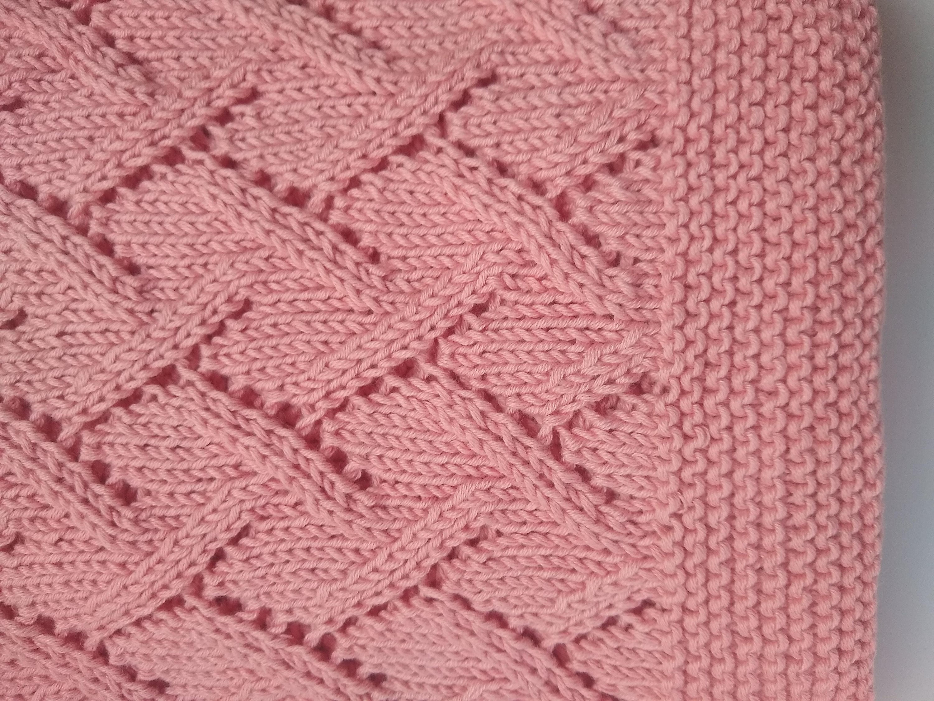 PDF Pattern for Hand Knit Baby Blanket Knitting Pattern - Etsy