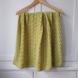 Knitting PDF Pattern - Instant Download - Knitting Baby Blanket Pattern