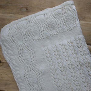 Baby blanket knitting pattern - PDF - digital download