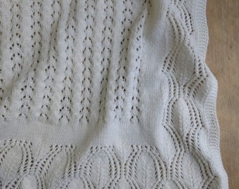 Baby blanket knitting pattern - PDF - digital download