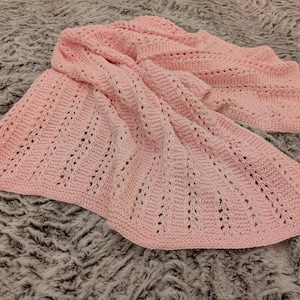 Cellular Baby Blanket Pattern - PDF baby blanket pattern