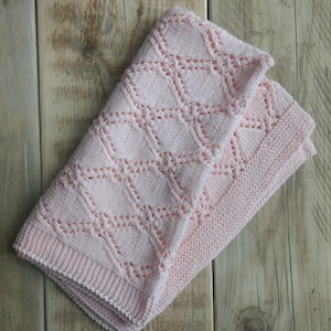 Baby blanket knitting pattern